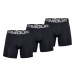 Under Armour UA Charged Cotton 6in 3 Pack-BLK