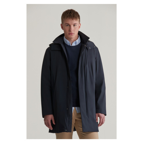 KABÁT GANT PADDED CAR COAT BLACK