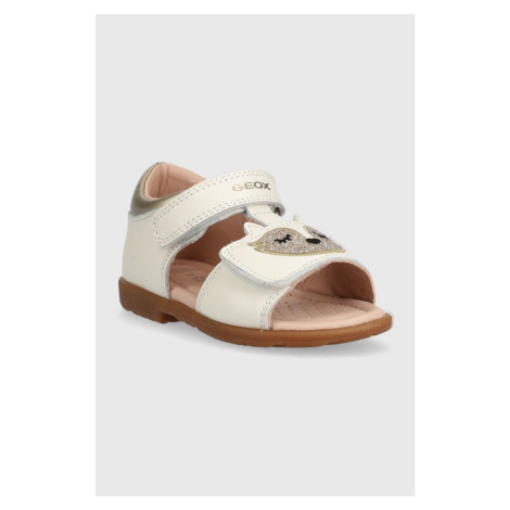 Detské sandále Geox béžová farba