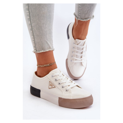 Women's Low-Top Sneakers White Enalae