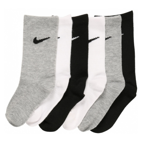 Nike Sportswear Ponožky  sivá melírovaná / čierna / biela