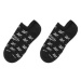 Reebok Súprava 3 párov kotníkových ponožiek unisex CL FO Invisible Sock GG6679 Čierna