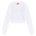 Mikina Diesel F-Slimmy-Od Sweat-Shirt Bright White