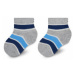 Tommy Hilfiger Súprava 3 párov vysokých detských ponožiek 701210509 Sivá