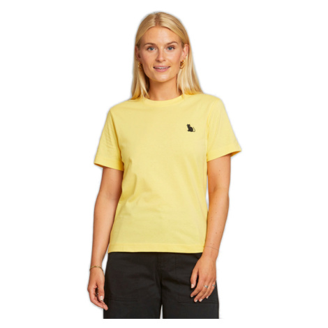 Dedicated 【 T-Shirt Mysen Cat Yellow Women 】 ファッション レディースファッション トップス Tシャツ カットソー レデ Dedicated T-shirt Mysen Cat Yellow Dámske - Tričká Dedicated