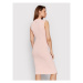 Guess Úpletové šaty Marion W2YK63 Z2U00 Ružová Slim Fit