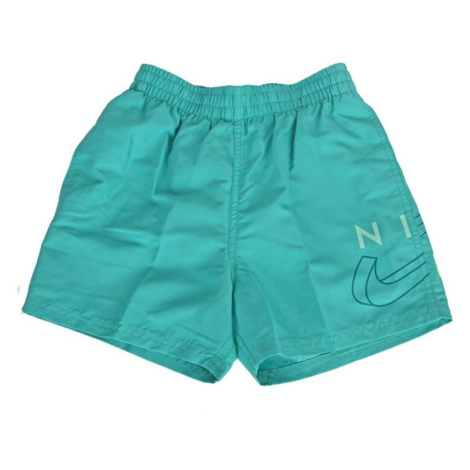 Chlapčenské plavecké šortky Split Logo Lap 4" Jr NESSC786 339 - Nike S (128-137 cm)