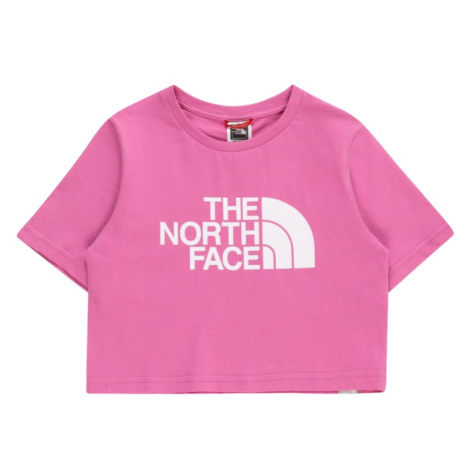 THE NORTH FACE Funkčné tričko 'Easy'  ružová / biela