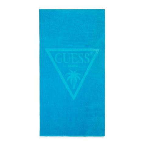 Guess Plážová osuška E4GZ03 SG00L Modrá