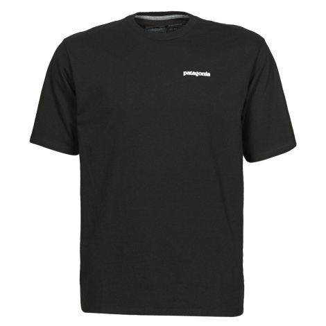 Patagonia  M's P-6 Logo Organic T-Shirt  Tričká s krátkym rukávom Čierna