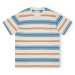Revolution  T-Shirt Loose 1363 - Blue  Tričká a polokošele Viacfarebná