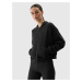 Women's sweatshirt with the addition of modal 4F - black