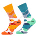 MORE Pánske ponožky More-079-203 204-zelená