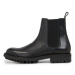 Calvin Klein Členková obuv s elastickým prvkom Chelsea Boot HM0HM01229 Čierna