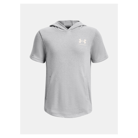 Mikina Under Armour UA Rival Terry SS Hoodie-GRY