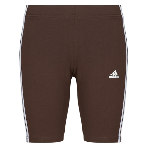 adidas  Essentials 3-Stripes Bike Shorts  Legíny Hnedá