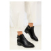 Soho Black Women's Boots & Booties 18567