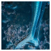 Súprava mäkkých umelých nástrah typu shad piesočnica Eelo 110 8 g Ayu/modrá