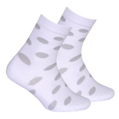 Gatta G34.01N Cottoline girls' socks patterned 27-32 aluminum 227