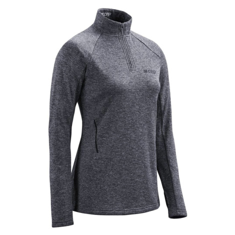 Women's sweatshirt CEP Black Melange