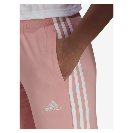 Svetloružové dámske tepláky adidas Performance
