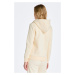 MIKINA GANT REG TONAL SHIELD ZIP HOODIE LINEN