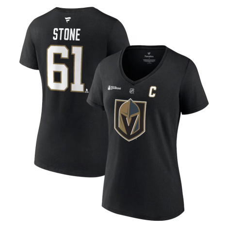 Vegas Golden Knights dámske tričko Mark Stone 2023 Stanley Cup Champions Authentic Stack Player 
