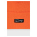 Čiapka Superdry oranžová farba, z tenkej pleteniny,