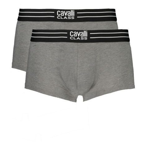 Cavalli Class pánske boxerky, sivé Roberto Cavalli