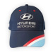 Hyundai Motorsport čiapka baseballová šiltovka Lappi logo navy 2023