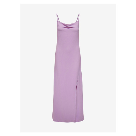 Light purple women's maxi-dresses ONLY Mai - Ladies