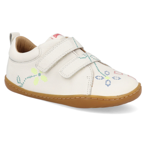 Barefoot detské tenisky Camper - Sella Houston Criss-Cross White biele