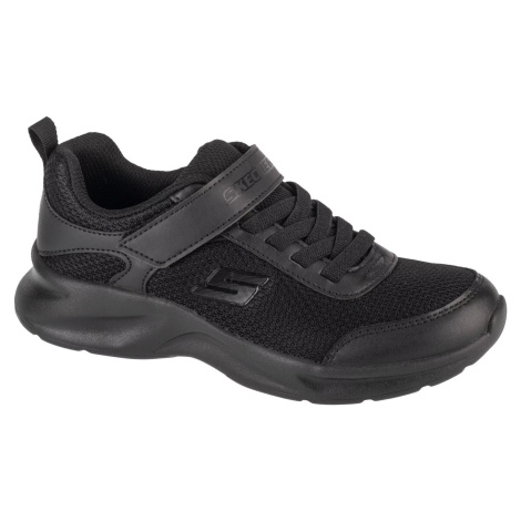 Čierne detské tenisky Skechers Dynamatic 405110L-BBK