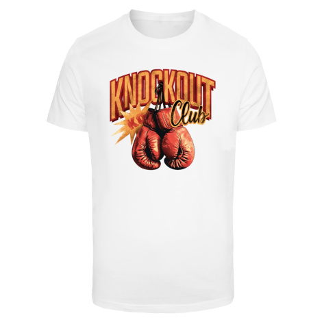 Men's T-shirt Knockout Club white mister tee