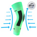 Voxx Protect Unisex kompresný návlek na koleno - 1 ks BM000000585900101851 neón zelená