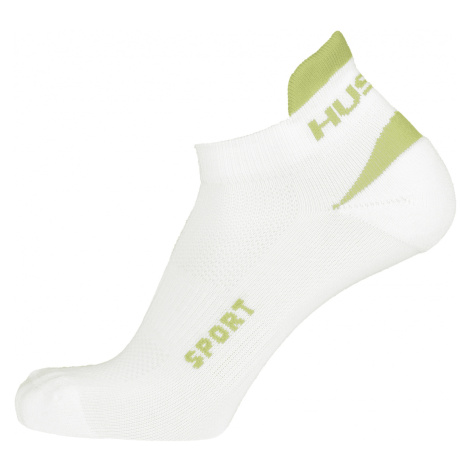 Socks HUSKY Sport white/light green