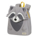 Samsonite Dětský batoh Happy Sammies Eco S Raccoon Remy 7,5 l - šedá