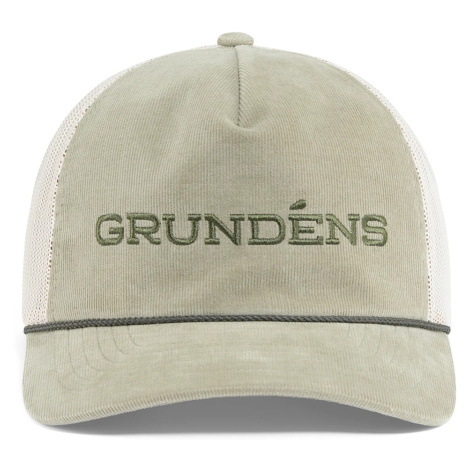 Grundéns šiltovka cord wordmark trucker light olive