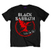 Black Sabbath tričko Archangel Never Say Die Čierna