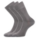 Lonka Deli Unisex ponožky - 3 páry BM000000566900100291 svetlo šedá