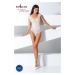 Passion BS064 white - Bodystocking Farba: Biela