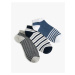 Koton 3-Pack Multi Color Striped Socks Booties