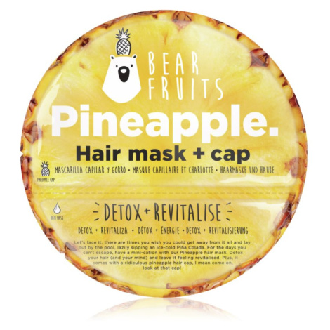 Bear Fruits Pineapple revitalizačná maska na vlasy 20