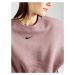 Nike Sportswear Mikina 'Phoenix Fleece'  svetlofialová / čierna
