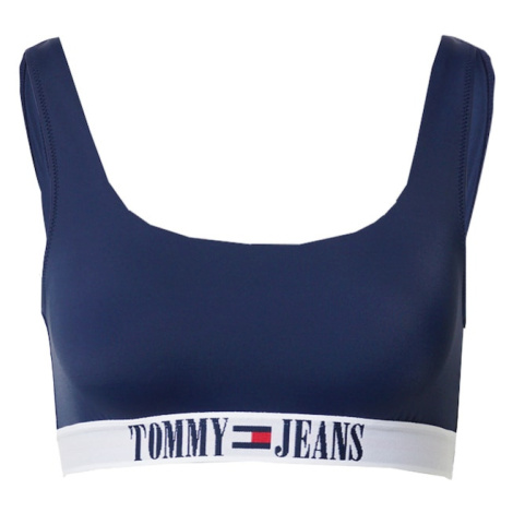 Tommy Jeans Bikinový top  námornícka modrá / červená / biela Tommy Hilfiger