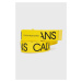 Detský opasok Calvin Klein Jeans žltá farba
