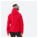 Dámska lyžiarska hrejivá bunda 500 červená