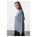 Trendyol Indigo Knitwear Basic Sweater