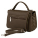 DAVID JONES KHAKI CROSSBODY KABELKA S PREŠÍVANÝMI BOČNÝMI STRANAMI 6835-1