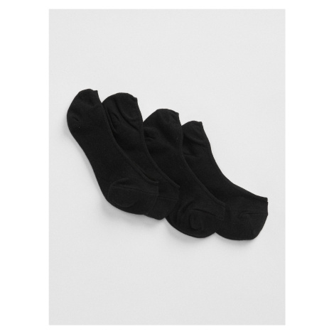 GAP Ponožky no-show socks, 2 páry Čierna